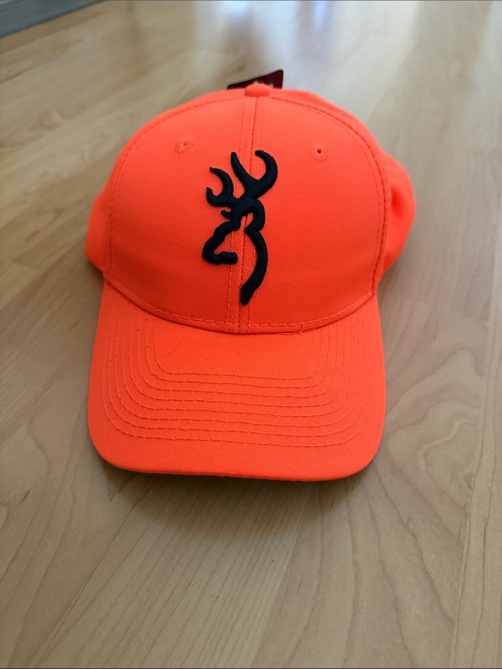 Browning High-Vis Orange Cap with Black Buckmark